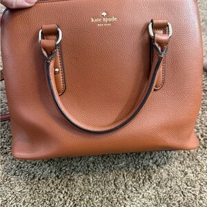 Kate Spade Tan Leather Satchel